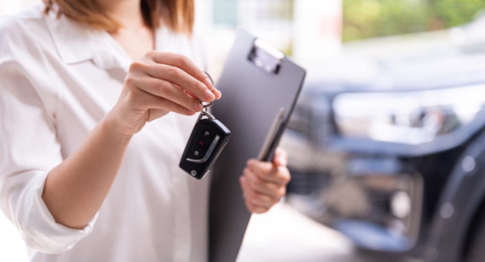 How does a deposit for rent a car work?